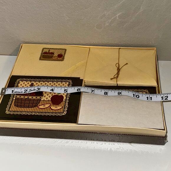 Vintage 1983 Mead Country Apple Stationery Set – Boxed NOS - Picture 5 of 5